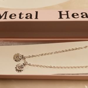 Custom made initial necklace